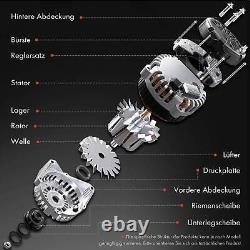 Alternateur Générateur 98A Pour Renault Clio 2 Scénic Mégane Dacia 6001548061