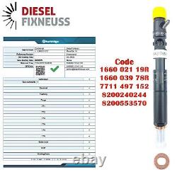 Injecteur Renault Clio Megane Scenic Kangoo 1.5 DCI EJBR02101Z